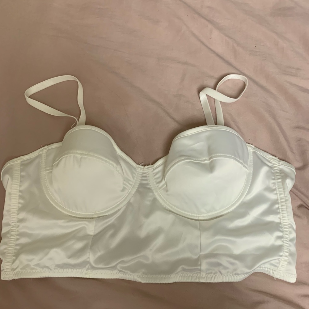 White corset top large